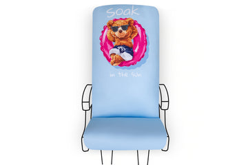 Reusable Seat Cover - Soak In The Sun Print - Comes in a Pink Pouch